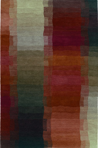 Name:Reflections - Red Tibetan Hand Knotted Rug, Item id:44_reflections_red (Medium Image)
