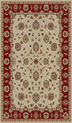 Name:Rhine RH03_ivory_red Rug, Item id:4510_RH03_ivory_red (Medium Image)
