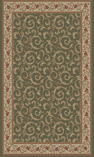 Name:Rhine RH08_green Rug, Item id:4510_RH08_green (Medium Image)