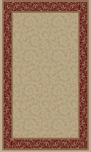 Name:Rhine RH08_ivory_red Rug, Item id:4510_RH08_ivory_red (Medium Image)