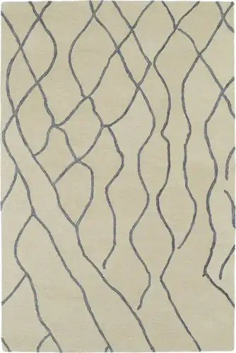Modern Loom Casablanca Ivory Patterned Modern Rug Product Image