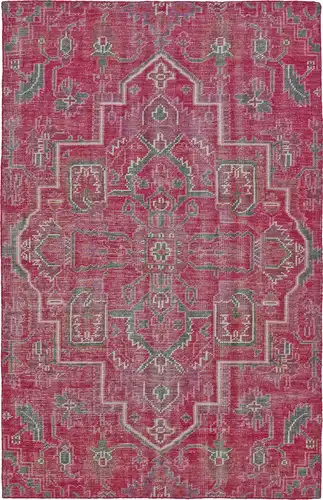 Modern Loom Relic Hand Knotted Pink Transitional Rug Product Image