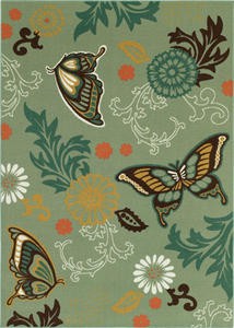 Name:Butterfly Fantasy Ocean Glacier Rug, Item id:55_Butterfly-Fantasy_Ocean-Glacier (Medium Image)