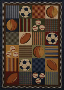Name:Playball Multi Rug, Item id:55_Playball_Multi (Medium Image)