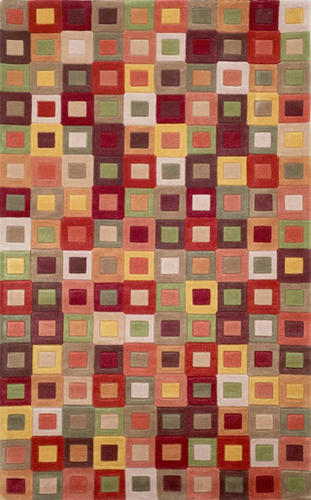 Name:Amalfi Square Autumn Rug, Item id:5710_AMALFI_SQUARE_IN_SQUARE_AUTUMN_1966 (Medium Image)