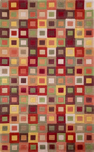 Amalfi Square Autumn Rug Thumbnail Image