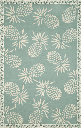 Name:Cargo Pineapple Aqua Rug, Item id:5710_CARGO_PINEAPPLE_AQUA_487703 (Medium Image)