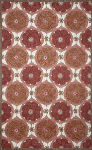 Ravella Lakai Circles Pinot Rug Thumbnail Image