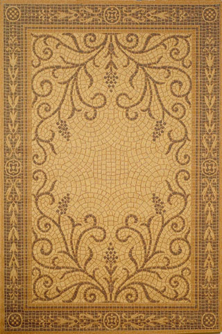 Name:Tropez Mosaic Ivory Rug, Item id:5710_TROPEZ_MOSAIC_IVORY_281902 (Medium Image)