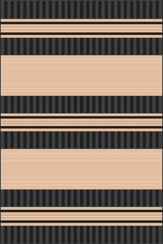 Name:Tropez Stripes Black Rug, Item id:5710_TROPEZ_STRIPES_BLACK_281548 (Medium Image)