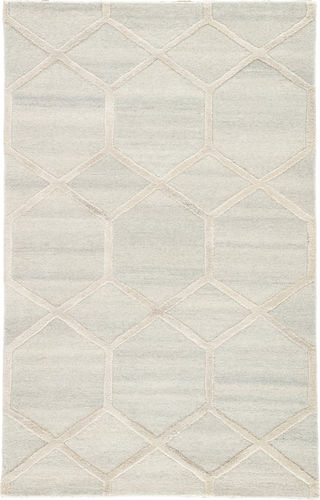 Modern Loom Living City CT105 Cleveland White Ivory Hand Loomed Wool Rug Product Image