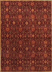 Name:Calais Poeme PM02 Deep Ruby Rug, Item id:5810_PM02 (Medium Image)