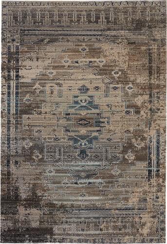 Modern Loom Living Polaris POL41 Beige Power Loomed Synthetic Rug Product Image