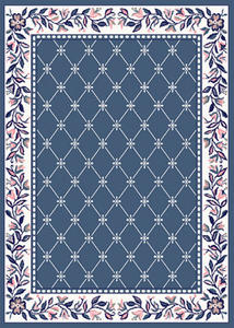 Premium 7015Countryblue Rug Thumbnail Image