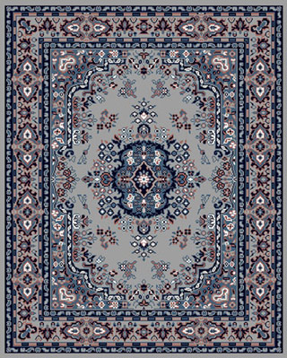 Name:Premium 7069-Silver Rug, Item id:7110_7069-silver (Medium Image)