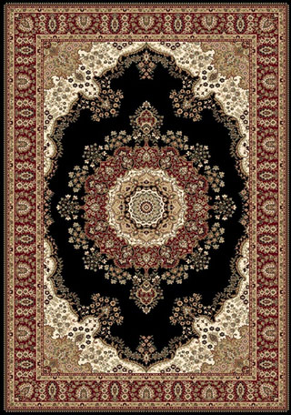Name:Regency 8329 Black Rug, Item id:7110_8329_Black (Medium Image)