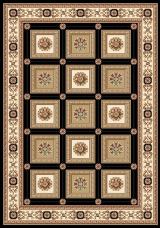 Name:Regency 8339 Black Rug, Item id:7110_8339_Black (Medium Image)