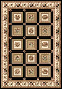 Regency 8339 Black Rug Thumbnail Image