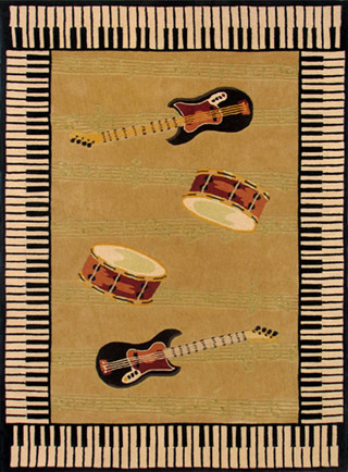 Name:KidzImage Ki011 Beige Rug, Item id:7110_KI011_Beige (Medium Image)