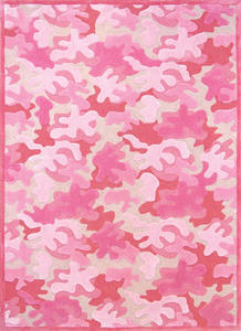 KidzImage Ki012 Pink Rug Thumbnail Image