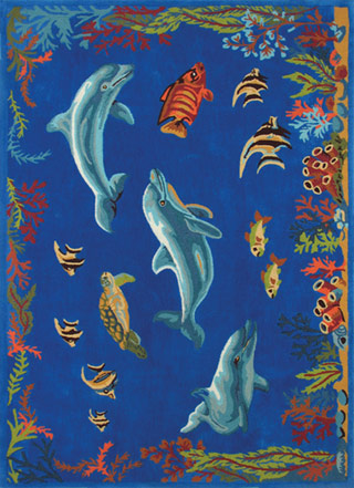 Name:KidzImage Ki017 Blue Rug, Item id:7110_KI017_Blue (Medium Image)
