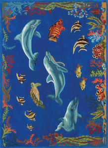 KidzImage Ki017 Blue Rug Thumbnail Image