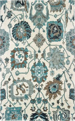 Modern Loom Zahra 7310_75503 Ivory Abstract Rug Product Image