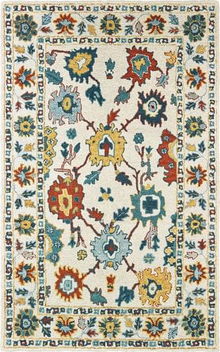 Modern Loom Zahra 7310_75507 Ivory Abstract Rug Product Image