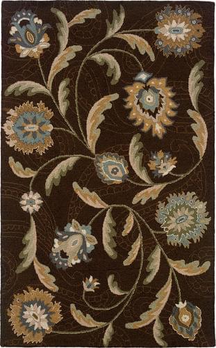 Modern Loom Eden 7310_87108 Brown Abstract Rug Product Image
