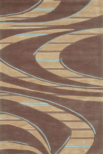 Name:Abacus AC-03 HM Brown / Blue Rug, Item id:7510_ABACAC-03BRBB (Medium Image)