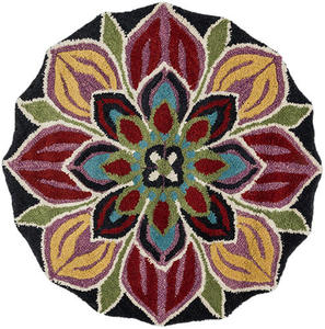 Name:Azalea AZ-03 Black-Multi Rug, Item id:7510_AZ-03_Black-Multi (Medium Image)