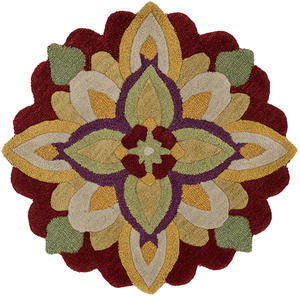 Name:Azalea AZ-10 Red-Yellow Rug, Item id:7510_AZ-10_Red-Yellow (Medium Image)