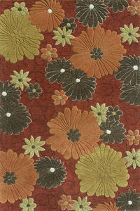 Name:Cleburn CN-02 HM Rust Rug, Item id:7510_CLEBCN-02RU00 (Medium Image)