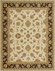 Name:Essential EE-07 HM Ivory / Coffee Rug, Item id:7510_ESSEEE-07IVCF (Medium Image)