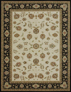 Name:Essential EE-10 HM Ivory / Black Rug, Item id:7510_ESSEEE-10IVBL (Medium Image)