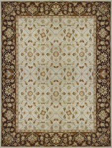 Name:Elmwood EW-01 HM Ivory / Brown Rug, Item id:7510_ELMWEW-01IVBR (Medium Image)