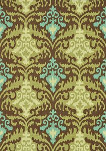 Name:Francesca FC-15 Brown-Green Rug, Item id:7510_FC-15_Brown-Green (Medium Image)