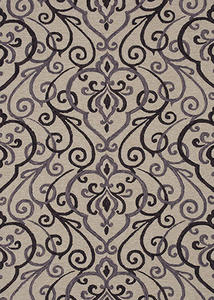 Name:Francesca FC-18 Ivory-Gray Rug, Item id:7510_FC-18_IVORY-GRAY (Medium Image)