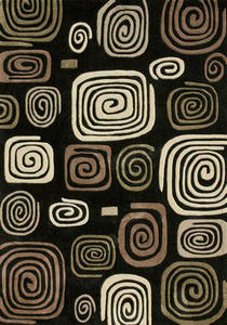 Name:Grant Black - Multi GR-01 Rug, Item id:7510_GR-01_Black_Multi (Medium Image)