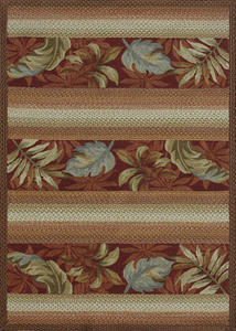 Name:Hampton HA-03 HM Tropical / Rust Rug, Item id:7510_HAMPHA-03TLRU (Medium Image)