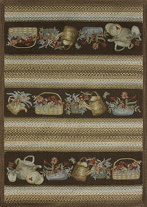 Name:Hampton HA-05 HM Baskets / Brown Rug, Item id:7510_HAMPHA-05BABR (Medium Image)