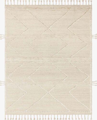 Loloi IMAN IMA-05 Beige Hand Knotted Wool Rug Product Image