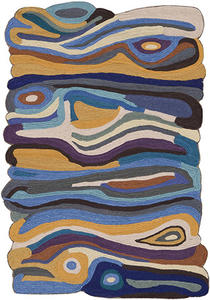 Name:Jubilee JB-03 Sand-Blue Rug, Item id:7510_JB-03_Sand-Blue (Medium Image)