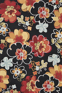 Name:Juliana JL-07 Black-Multi Rug, Item id:7510_JL-07_Black-Multi (Medium Image)