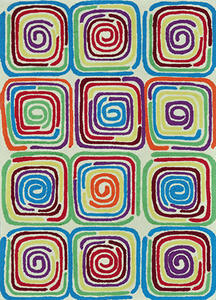 Name:Juliana JL-19 Ivory-Multi Rug, Item id:7510_JL-19_Ivory-Multi (Medium Image)