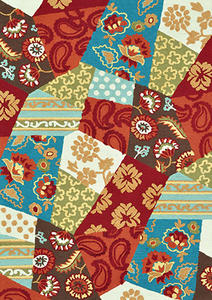 Name:Juliana JL-23 Rust Patch Rug, Item id:7510_JL-23_Rust_Patch (Medium Image)