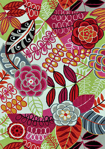 Name:Juliana JL-24 Ivory-Berry Rug, Item id:7510_JL-24_Ivory-Berry (Medium Image)