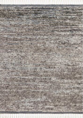 Loloi KHALID KF-04 Gray Hand Knotted Synthetic Rug Product Image