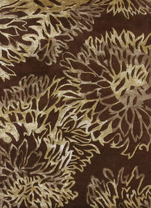 Name:Kenton KN-02 HM Chocolate Rug, Item id:7510_KENTKN-02CT00 (Medium Image)