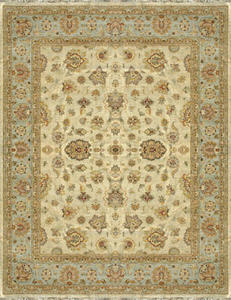 Name:Majestic MM-07 FR Ivory / Blue Rug, Item id:7510_MAJEMM-07IVBB (Medium Image)